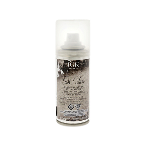 IGK Сухой шампунь для волос с древесным углем First Class Charcoal Detox Dry Shampoo платье cavalli class