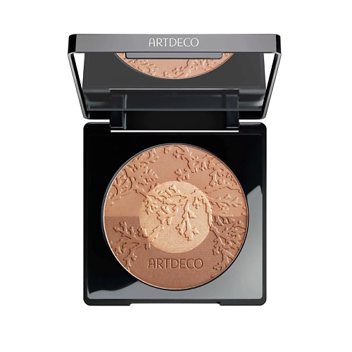 ARTDECO Пудра компактная трехцветная бронзирующая Bronzing Powder