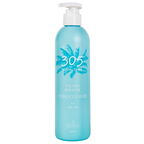 305 BY MIAMI STYLISTS Кондиционер для объёма тонких волос Volume Booster кондиционер для волос joanna volume up с коллагеном 500 г