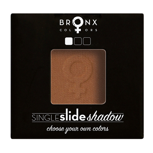

BRONX COLORS Тени для век Single Slide Shadow, Тени для век Single Slide Shadow