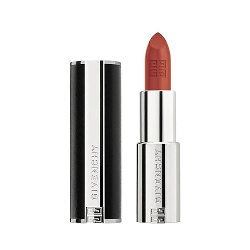 фото Givenchy сияющая и полуматовая губная помада le rouge interdit intense silk