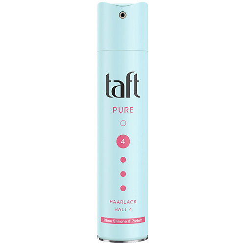Лак для укладки волос ТАФТ TAFT Лак для волос без силикона и отдушек сверхсильная фиксация Ultra Pure лак для тонких волос taft объем сверхсильная фиксация