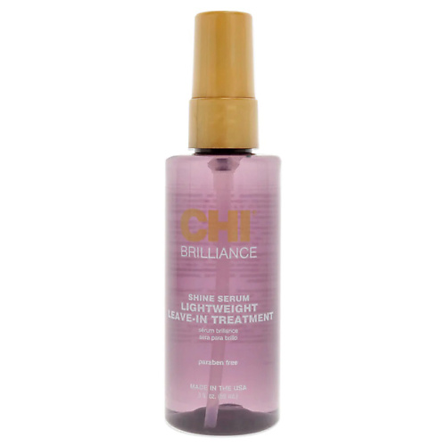 Сыворотка для ухода за волосами CHI Несмываемая сыворотка-сияние для волос Deep Brilliance Shine Serum Lightweight Leave-In Treatment giovanni 2chic ultra shine leave in conditioning