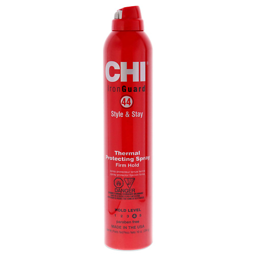 цена Спрей для укладки волос CHI Лак-спрей для волос сильной фиксации термозащитный 44 Iron Guard Style Stay Firm Hold Protecting Spray