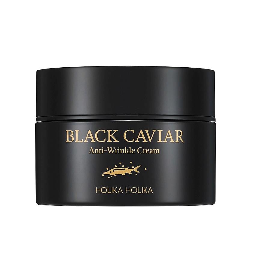 HOLIKA HOLIKA Крем для лица с черной икрой Black Caviar Anti-Wrinkle ...