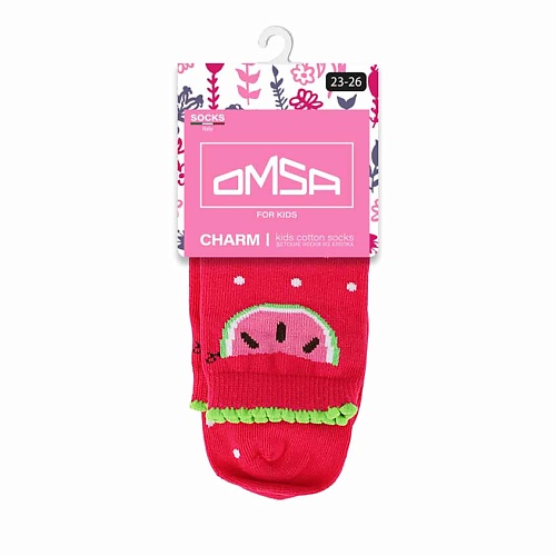 Носки OMSA Kids 22Р61 Носки детские фрукты Fuxia носки omsa kids 22р61 носки детские фрукты erba