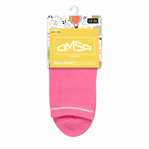 OMSA Kids 21P61 Носки детские лапки Rosa 0 omsa kids 21p70 носки детские цифры rosa 0