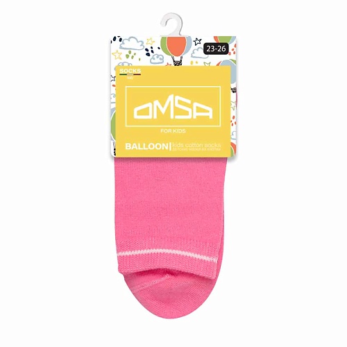 OMSA Kids 21P61 Носки детские лапки Rosa 0 omsa kids 21р13 носки детские в полоску erba 0