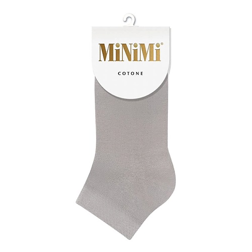 Носки и следки MINIMI Cotone 1201 Носки женские однотонные укороченные Grigio 0