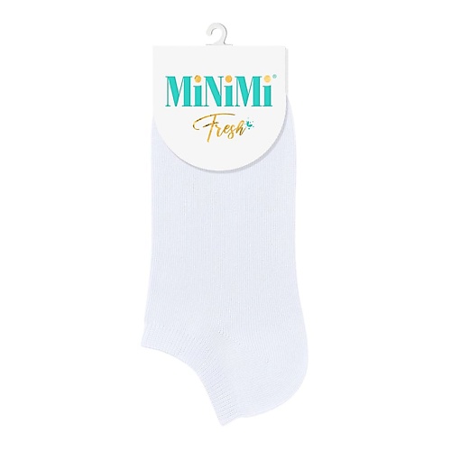 MINIMI Fresh 4102 Носки женские укороченные Bianco 0 minimi cotone 1101 носки женские bianco 0