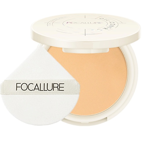 фото Focallure пудра для лица oil control stay matte powder