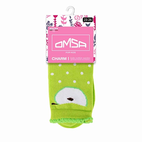 OMSA Kids 22Р61 Носки детские фрукты Erba 0 omsa kids 21c01 носки детские супер укороченные menta 0