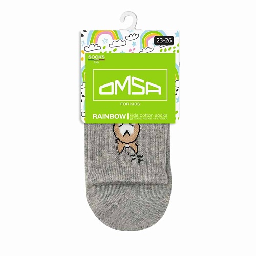 OMSA Kids 21P73 Носки детские Корги Grigio Melange 0