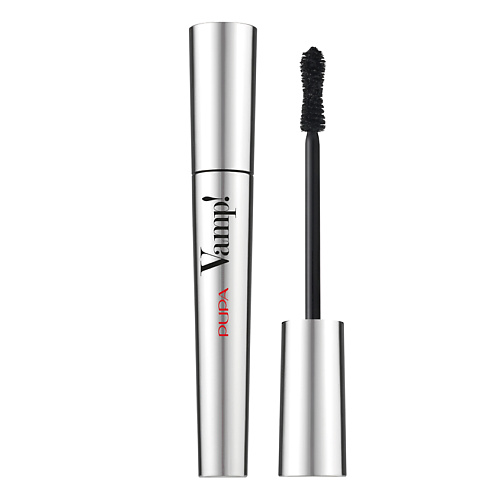 pupa набор vamp тушь для ресниц vamp mascara 100 подводка фломастер vamp stylo liner 100 косметичка Тушь для ресниц PUPA Тушь с эффектом огромных ресниц VAMP!