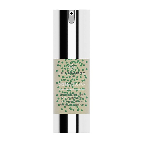 LILI MARGO Сыворотка для лица защитная Green Solution lapalette успокаивающее точечное средство от прыщей calming green spot solution 20
