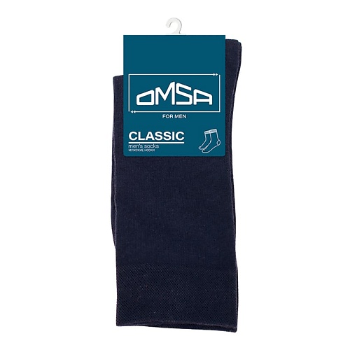 OMSA Classic 204 Носки мужские средняя длина всесезон Blu 0 omsa classic 204 носки мужские средняя длина всесезон grigio scuro 0
