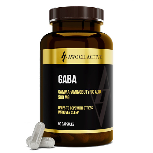 Витамины, антиоксиданты, минералы AWOCHACTIVE Габа