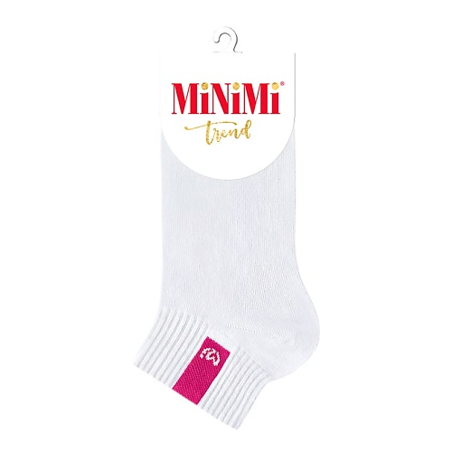 MINIMI Trend 4211 Носки женские с эмблемой Bianco 0