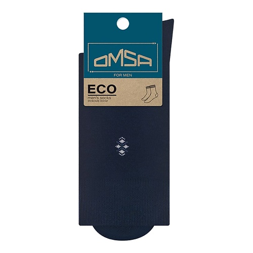 

OMSA Eco 407 Носки мужские Blu 0, Eco 407 Носки мужские Blu