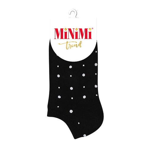 Носки и следки MINIMI Trend 4203 Носки женские в горошек Nero 0