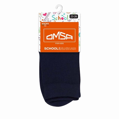 Носки OMSA Kids 21С03 Носки детские гладь Blu носки omsa kids 21p61 носки детские лапки rosa