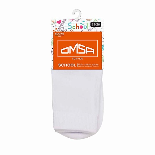 

OMSA Kids 21С03 Носки детские гладь Bianco 0, Kids 21С03 Носки детские гладь Bianco