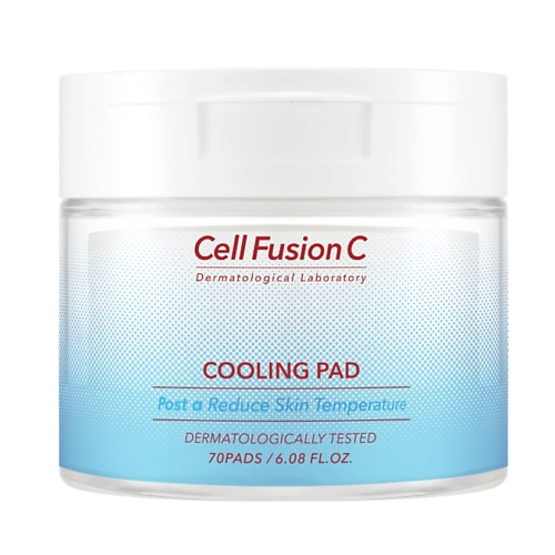 CELL FUSION C Диски для лица охлаждающие и успокаивающие Cooling Pad cell fusion c тонер для лица с низким ph увлажняющий