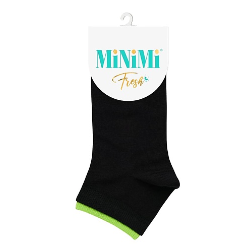 MINIMI Fresh 4101 Носки женские двойная резинка Nero 0 minimi fresh 4102 носки женские укороченные nero 0