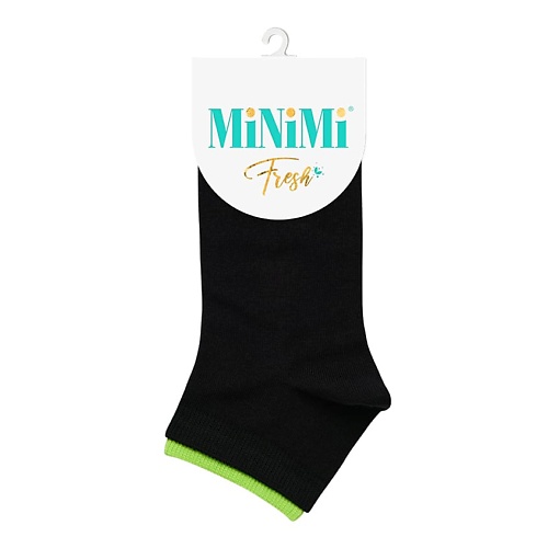 

MINIMI Fresh 4101 Носки женские двойная резинка Nero 0, Fresh 4101 Носки женские двойная резинка Nero