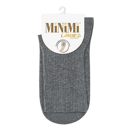 MINIMI Cotone 1203 Носки женские меланж Grigio 0