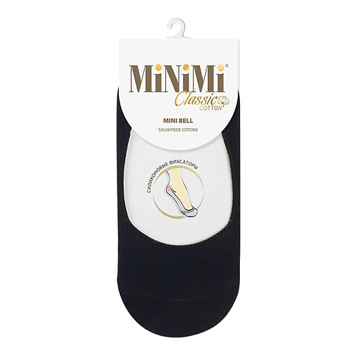 MINIMI Bell Подследники женские Nero 0 golden lady носки женские piccolino супер укороченный nero 35 38