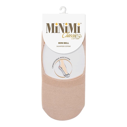 MINIMI Bell Подследники женские Beige 0 minimi cotone 1201 носки женские однотонные укороченные bianco 0