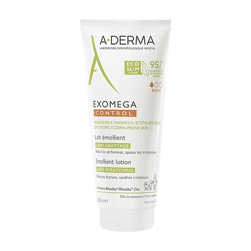 Лосьон для тела A-DERMA Смягчающий лосьон для тела Exomega Control