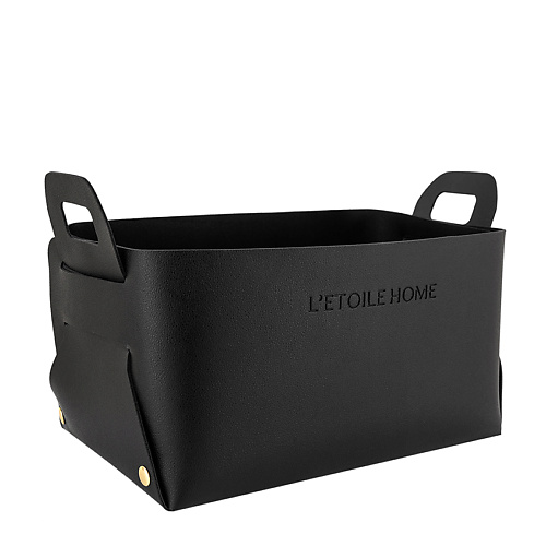 LETOILE HOME Корзина для хранения черная