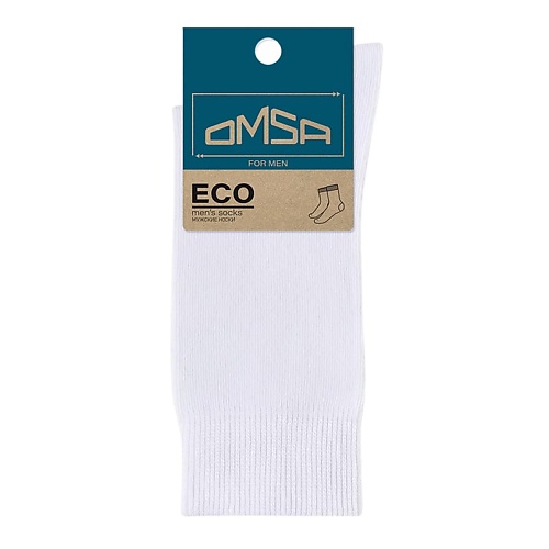 Носки и следки OMSA Eco 401 Носки мужские Bianco 0