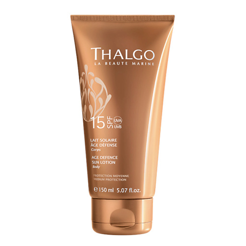 THALGO Антивозрастное солнцезащитное молочко для тела SPF15 Age Defence Sun Lotion солнцезащитное молочко для тела spf 30