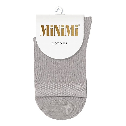 MINIMI Cotone 1202 Носки женские однотонный Grigio Chiaro 0