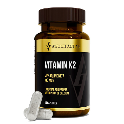 Витамины, антиоксиданты, минералы AWOCHACTIVE Витамин К2