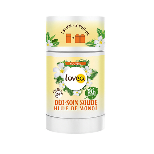 LOVEA Дезодорант для тела с маслом Моной lovea дезодорант для тела с органическим кокосовым маслом