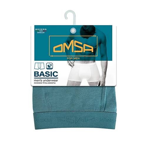 

OMSA OmB 3234 Трусы мужские Боксеры Cadet Blu 0, OmB 3234 Трусы мужские Боксеры Cadet Blu