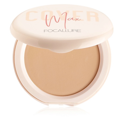 фото Focallure пудра для лица covermax two way cake pressed powder