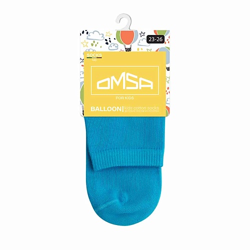 

OMSA Kids 21С02 Носки детские гладь укороченные Blu 0, Kids 21С02 Носки детские гладь укороченные Blu