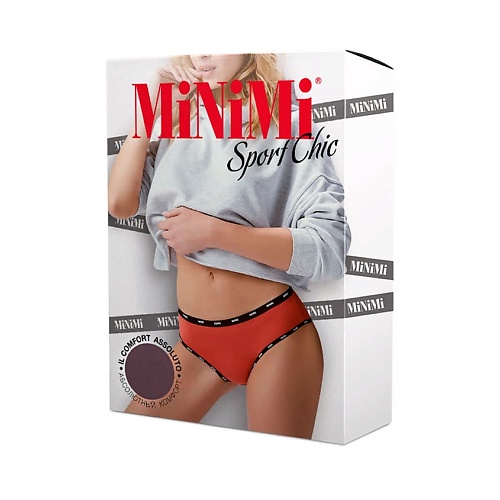 Трусы MINIMI MS221 Трусы женские Slip Grigio