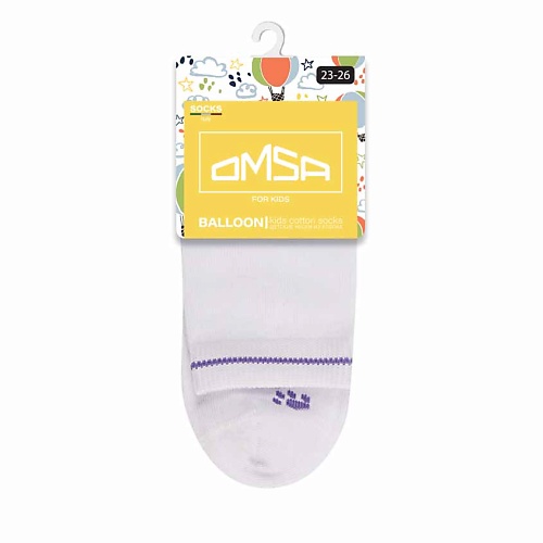 

OMSA Kids 21P61 Носки детские лапки Bianco 0, Kids 21P61 Носки детские лапки Bianco