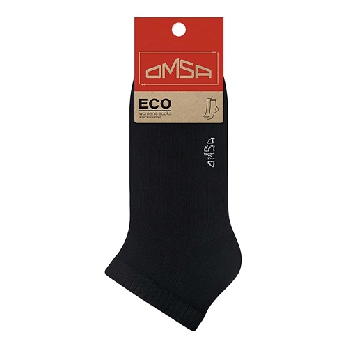 

OMSA Eco 252 Носки женские укороченные Nero 0, Eco 252 Носки женские укороченные Nero