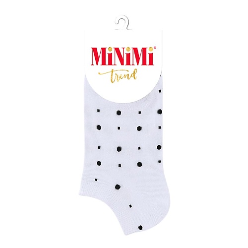 Носки и следки MINIMI Trend 4203 Носки женские в горошек Bianco 0