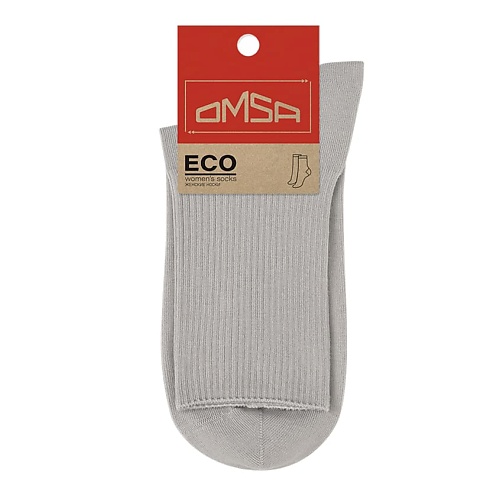 OMSA Eco 254 Носки женские высокие Grigio Chiaro 0 omsa eco 254 носки женские высокие bianco 0