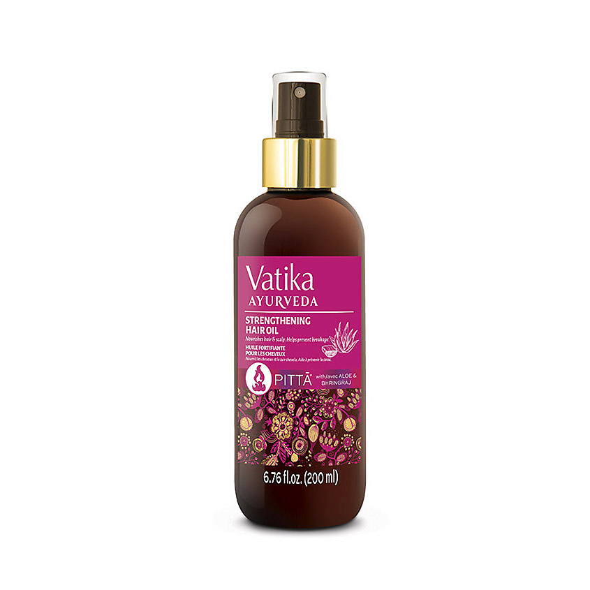VATIKA AYURVEDA Масло для укрепления ослабленных и тонких волос ПИТТА ...