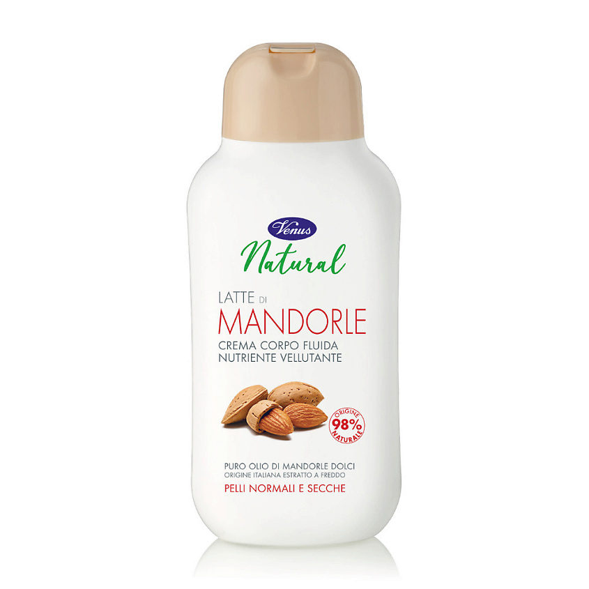VENUS Крем для тела питательный с экстрактом миндаля Natural купить по ...
