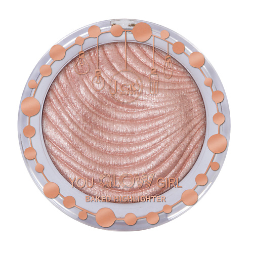J CAT BEAUTY Пудра хайлайтер для лица YOU GLOW GIRL 1869₽